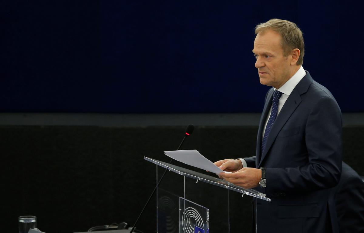 [NEWS] EU’s Tusk calls for patience with Britain over Brexit – Loganspace AI