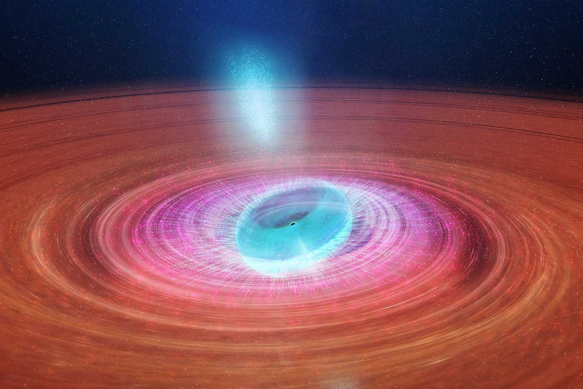 [Science] Wonky black hole spotted rapidly eating a doughnut made from a star – AI
