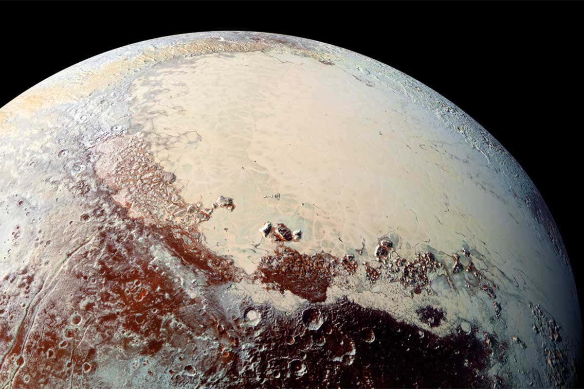 [Science] Pluto is coloured red by ammonia spewing from underneath its surface – AI