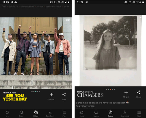 [NEWS] Netflix tests an Instagram Stories-like feed called ‘Extras’ in its app – Loganspace