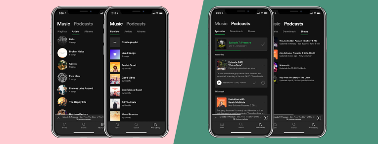 [NEWS] Spotify’s redesign simplifies navigation and highlights podcasts – Loganspace