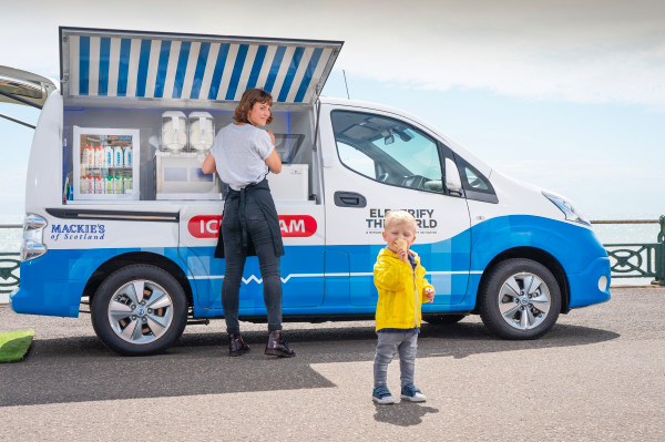 [NEWS] Nissan’s zero-emission ice cream van uses old EV batteries to keep things cool – Loganspace