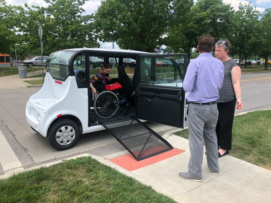 [NEWS] May Mobility reveals prototype of a wheelchair-accessible autonomous vehicle – Loganspace