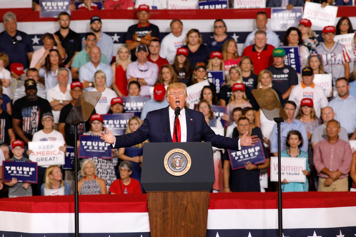 [NEWS] Trump disavows ‘send her back’ rally chant, many Republicans alarmed – Loganspace AI