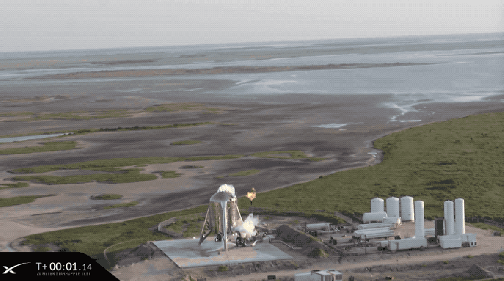 [NEWS] SpaceX untethered StarHopper ‘hop’ test flight aborted after engines briefly flare – Loganspace