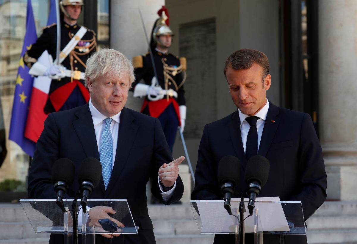 [NEWS] Highlights: British PM Johnson on Brexit at meeting with Macron – Loganspace AI