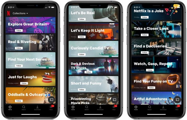[NEWS] Netflix tests human-driven curation with launch of ‘Collections’ – Loganspace