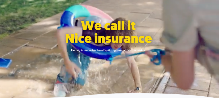 [NEWS] Sweden’s Hedvig raises $10.4M led by Obvious Ventures to build “nice insurance” – Loganspace