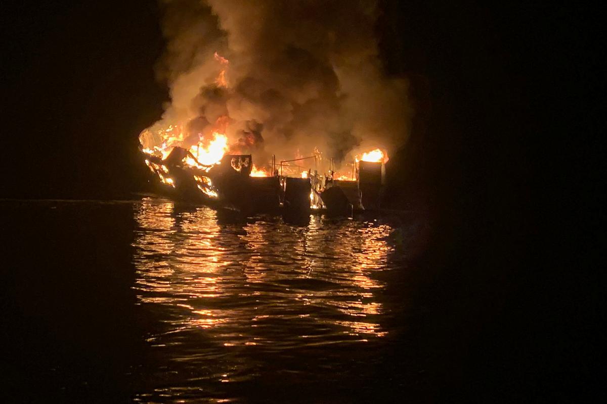 [NEWS] At least eight dead from California boat fire, 26 missing – Loganspace AI