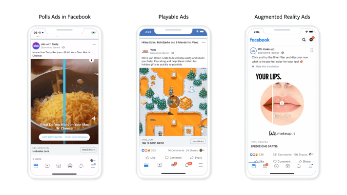 [NEWS] Facebook expands its playable and AR ad formats – Loganspace